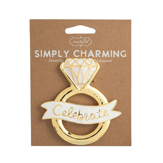 Mud Pie Ring Simply Charming Charm