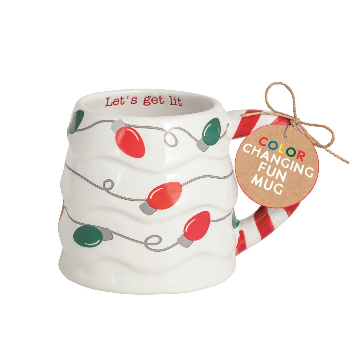 Mud Pie Christmas Color Changing Mug