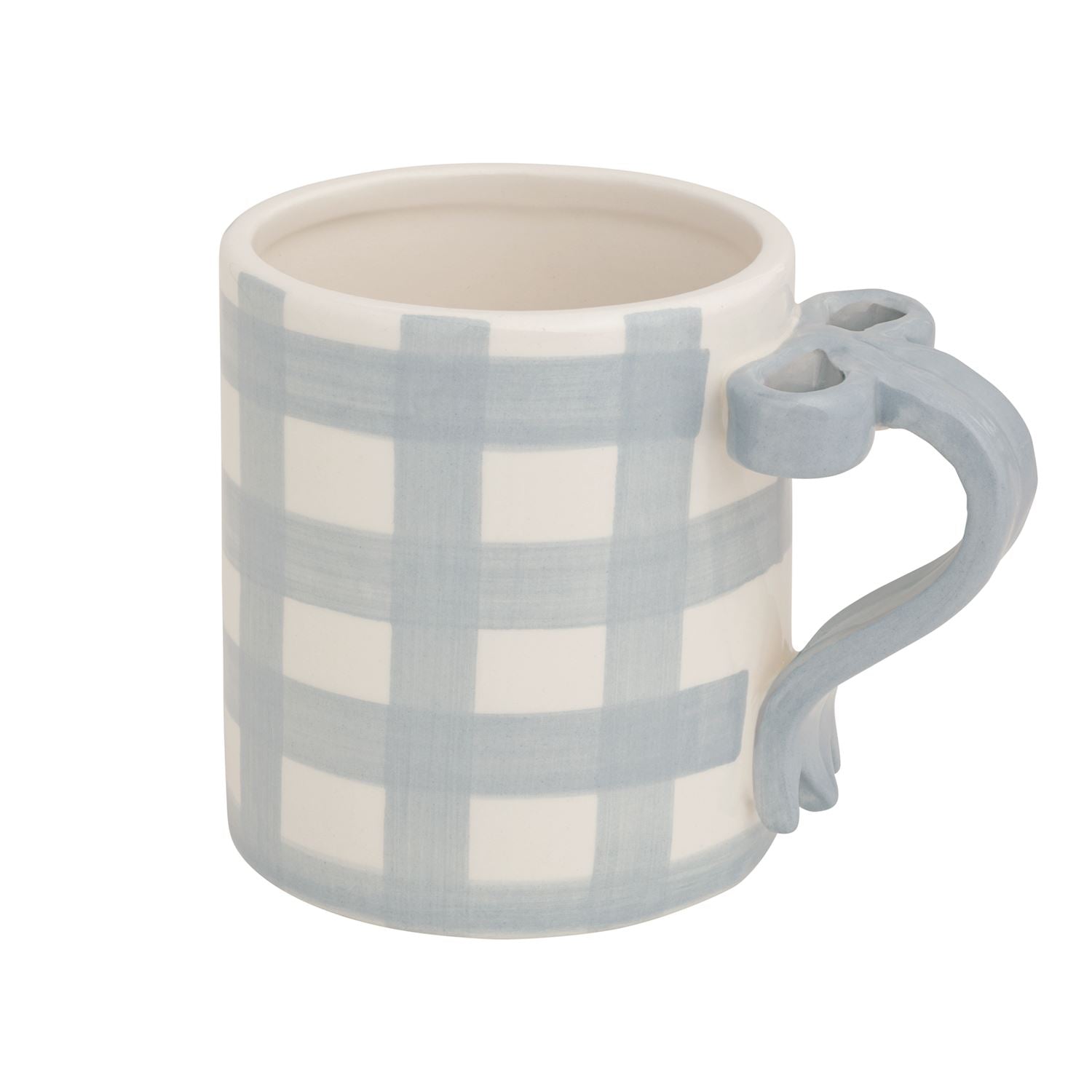 Mud Pie Bow Handle Mugs