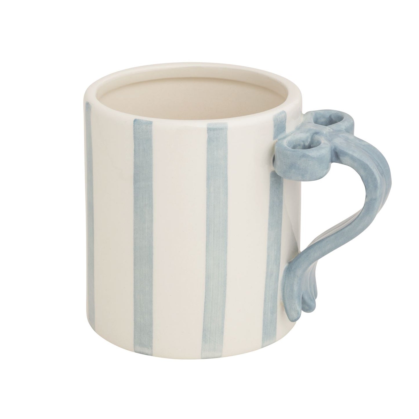 Mud Pie Bow Handle Mugs