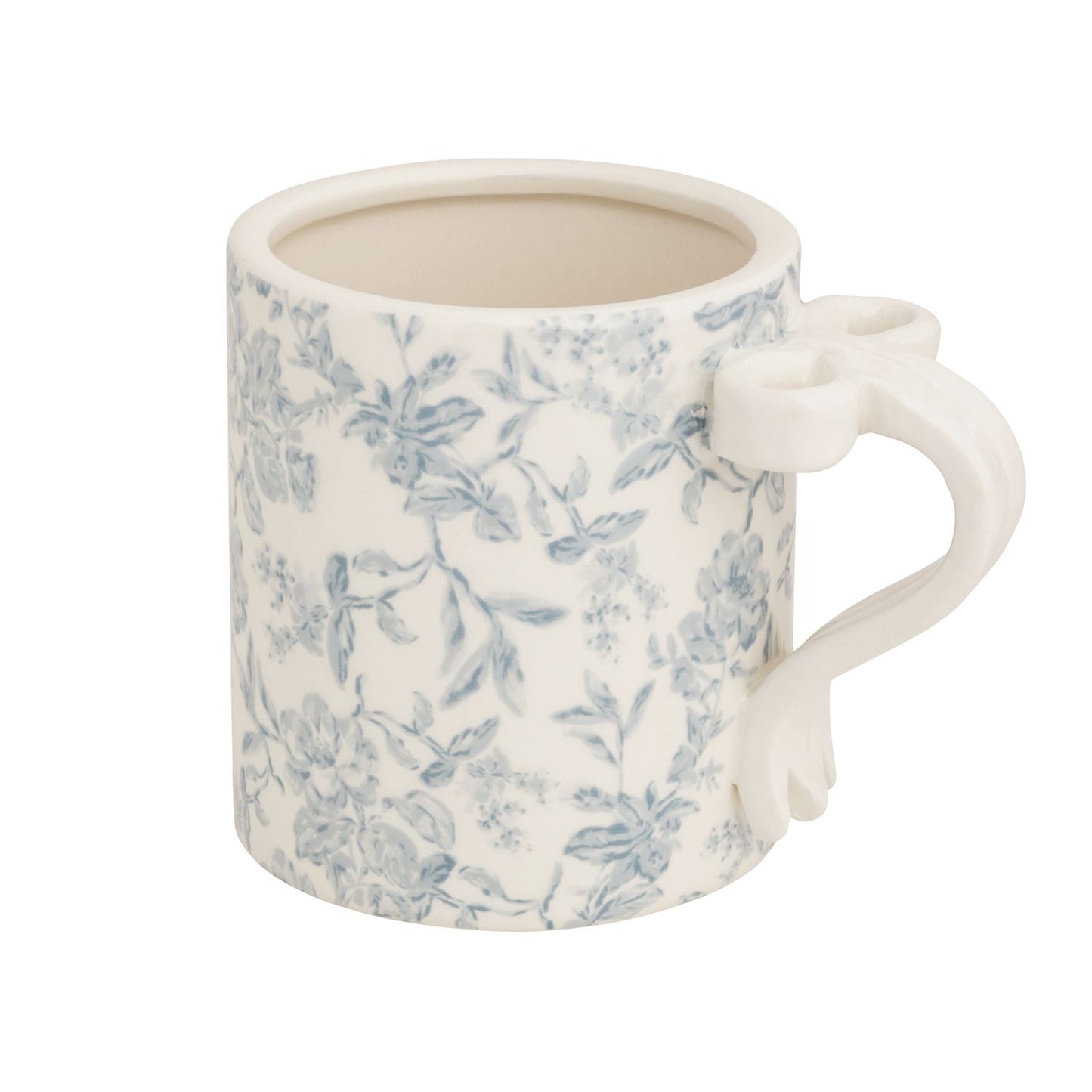 Mud Pie Bow Handle Mugs