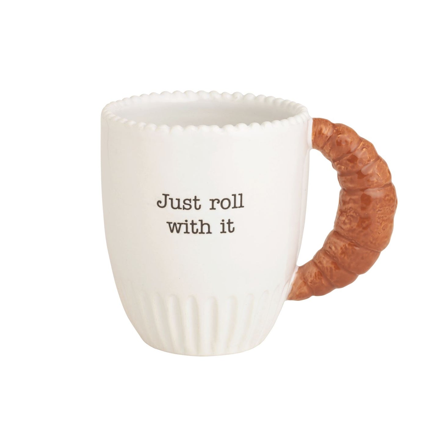 Mud Pie Brunch Icon Handle Mugs