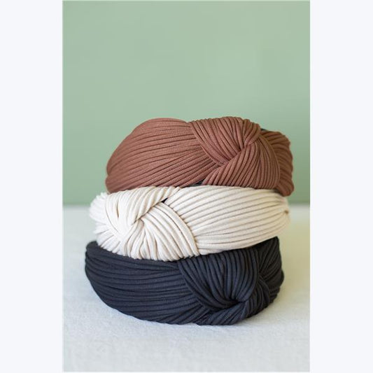 Pleated Knotted Headband