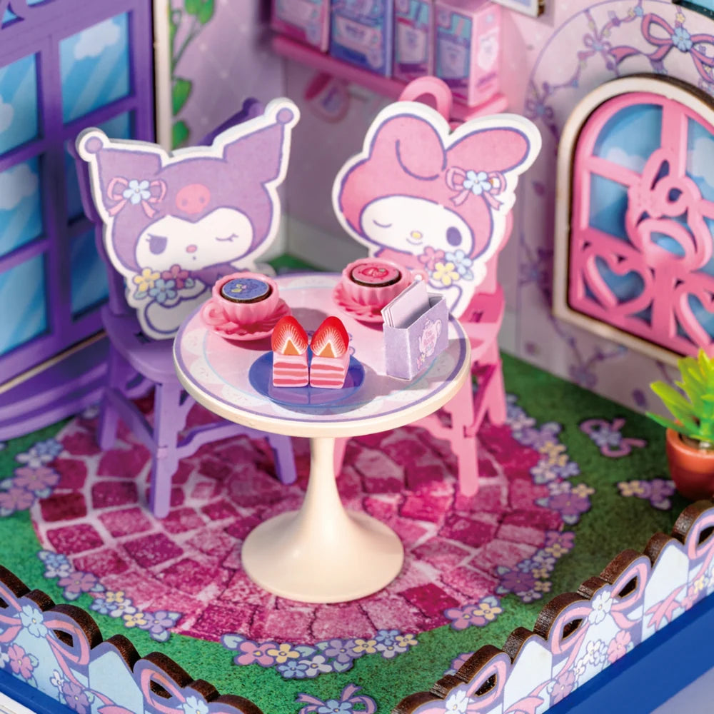 My Melody & Kuromi DIY Miniature House Kit