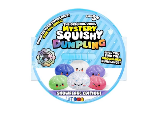 Crazy Fun RMS Mystery Dumpling Snowflake Edition Toy