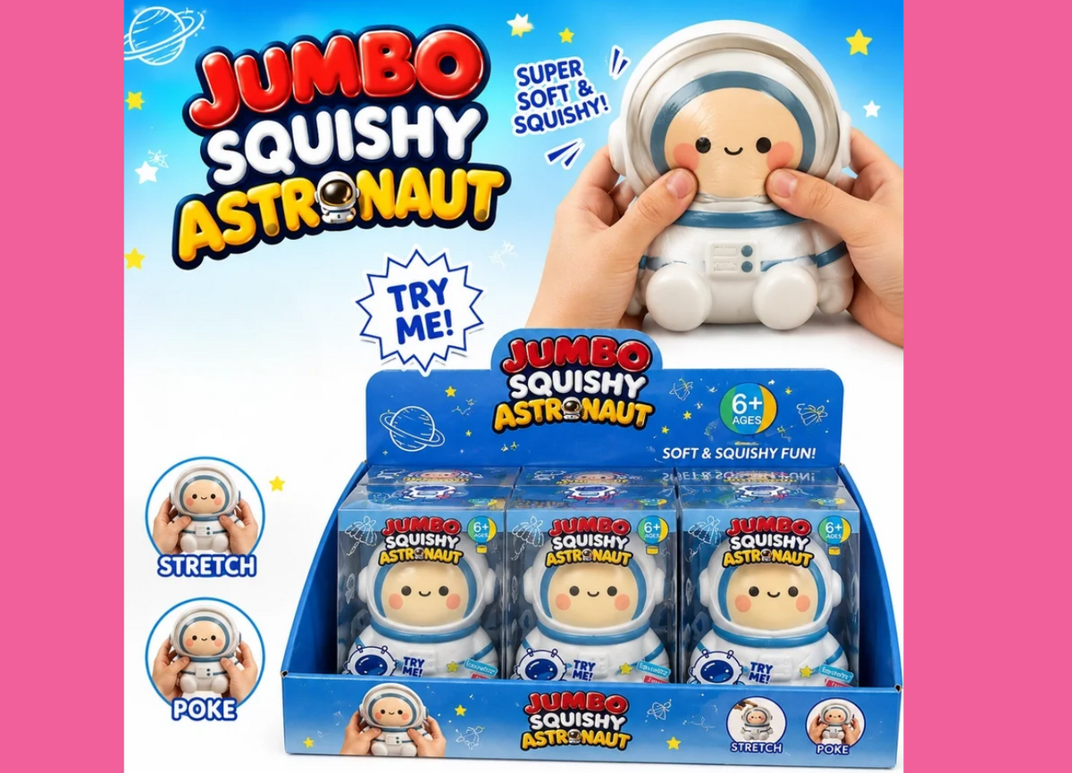 Jumbo Astronaut Squishy Toy