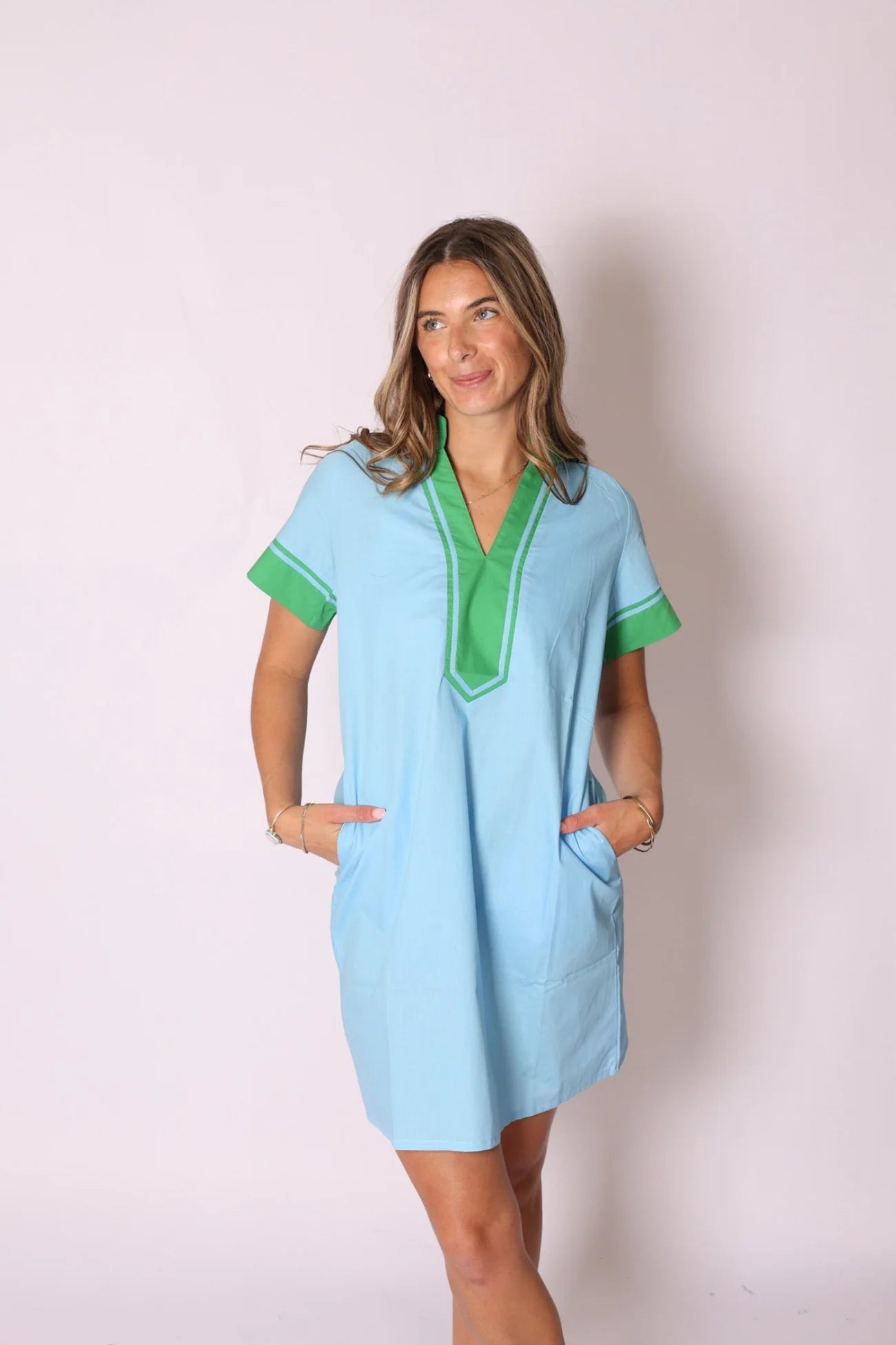 Candi Color Block Dress