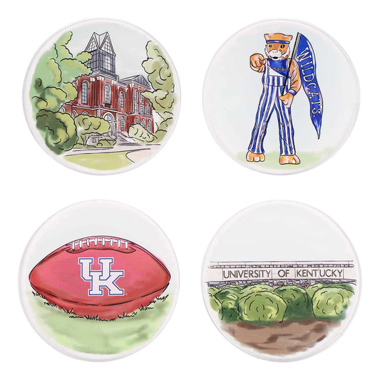 Kentucky Ornament Set of 4