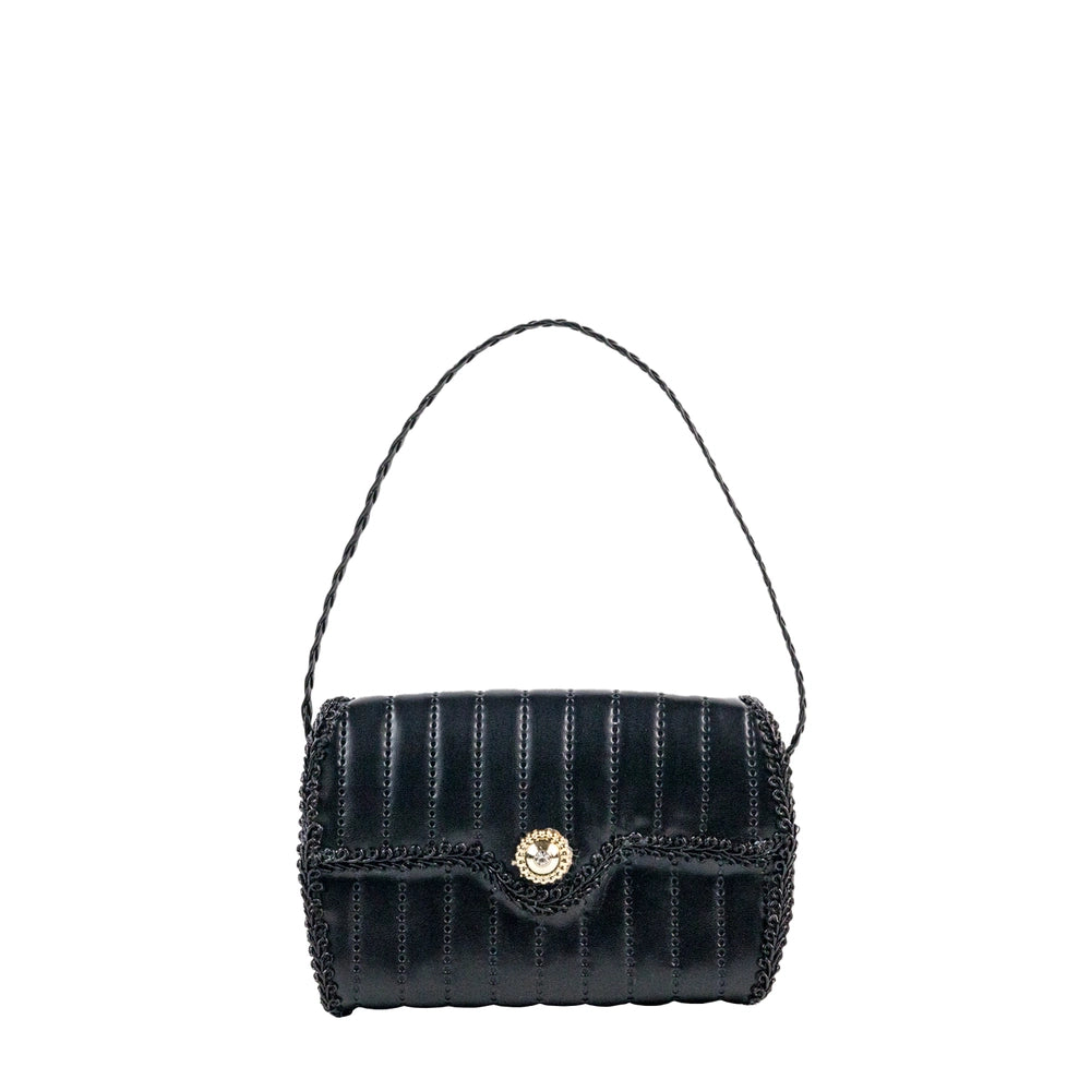 3.5" Black Purse Ornament