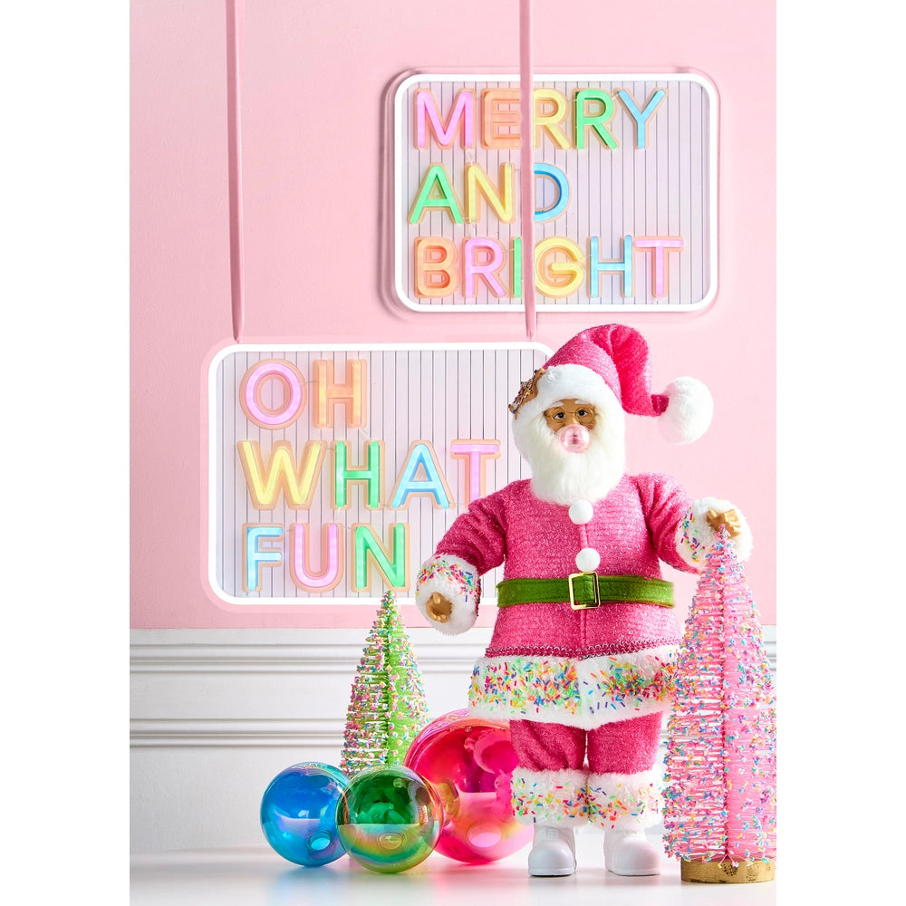 18" Bubblegum Blowin' Santa