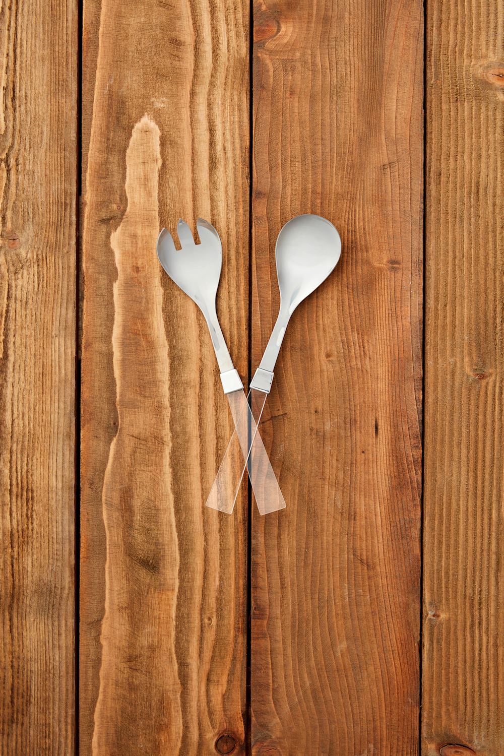 Mud Pie Acrylic Salad Server Set
