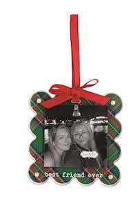 Mud Pie Best Friend Photo Ornament