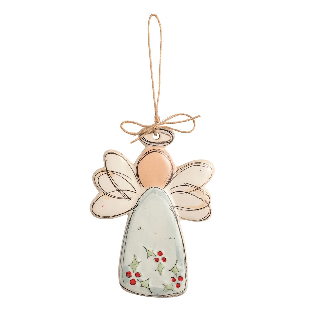 Mud Pie Angel Ornament