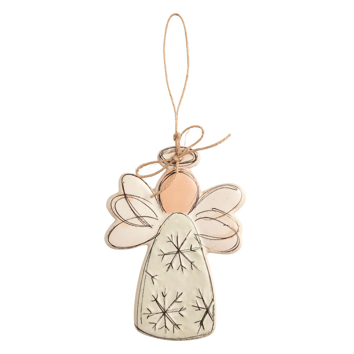 Mud Pie Angel Ornament