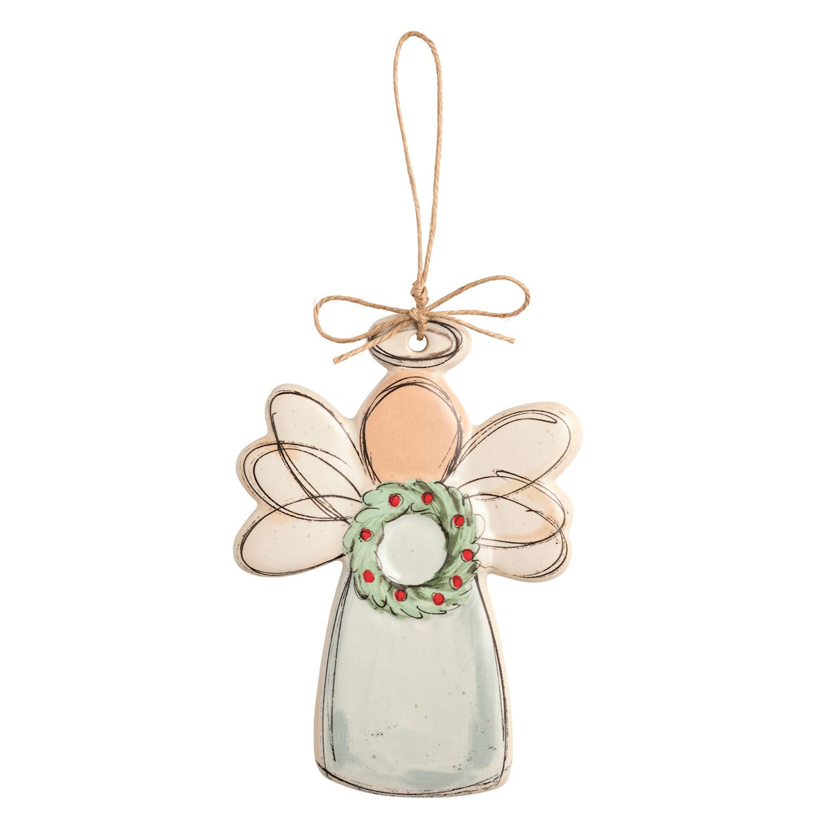 Mud Pie Angel Ornament