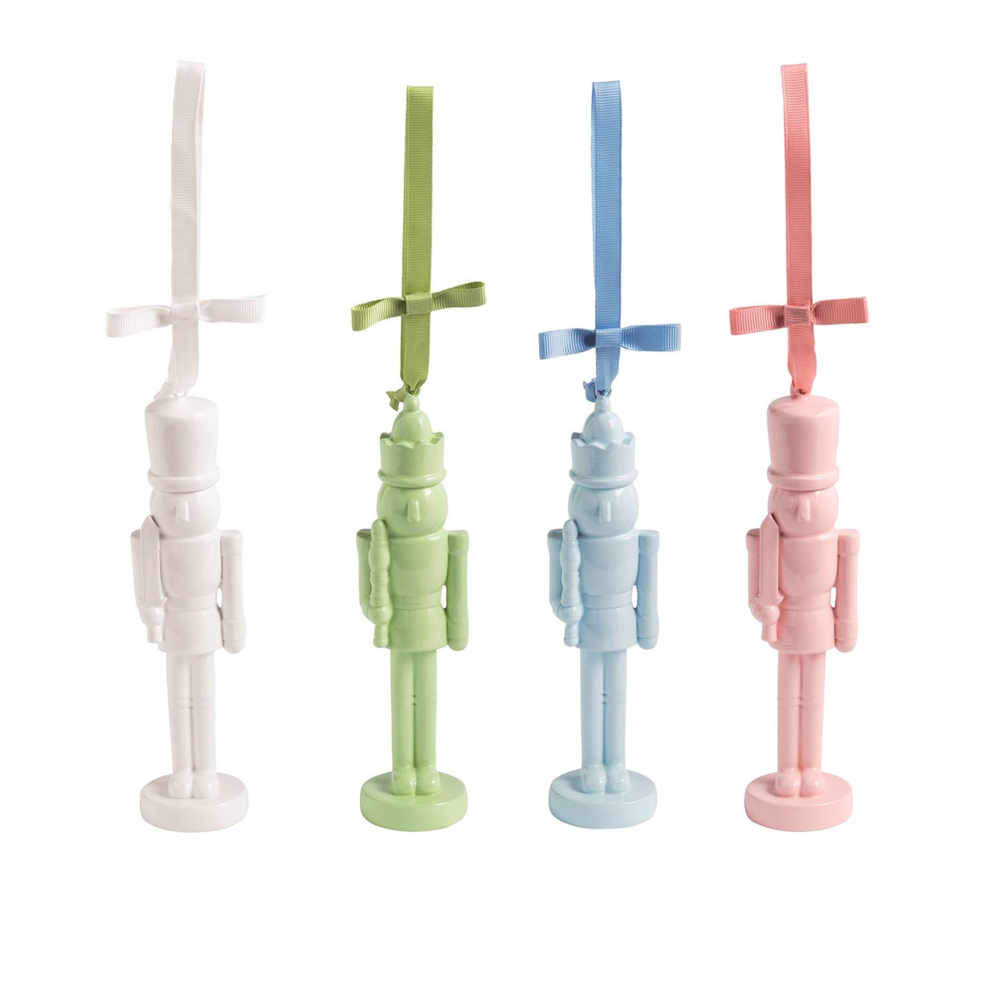 Mud Pie Lacquered Nutcracker Ornaments