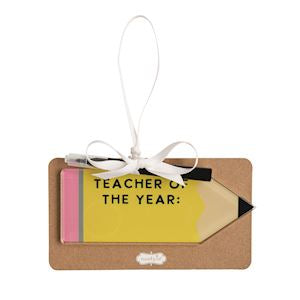 Mud Pie Pencil Personalize Me Ornament Set