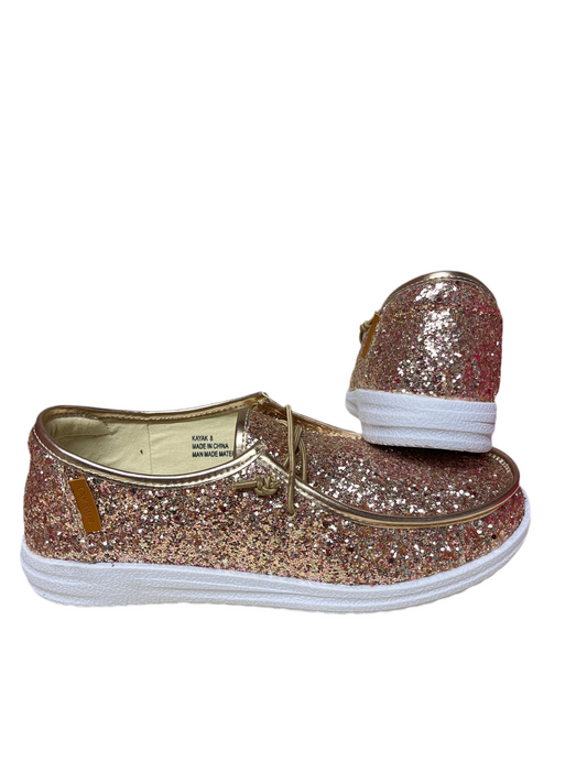 Corky’s Rose Gold Glitter Kayak