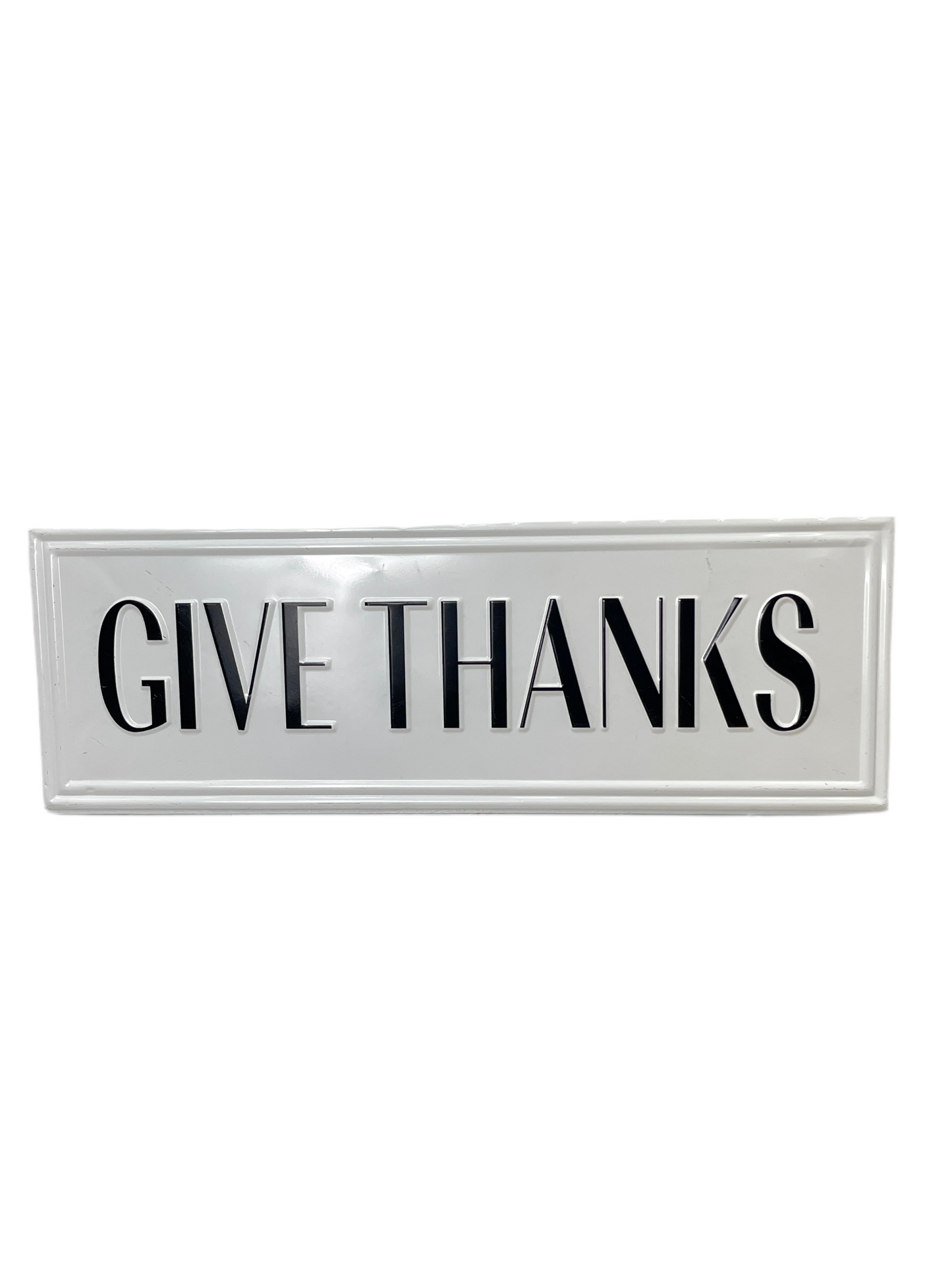 Large Enamel Punch Metal Sign