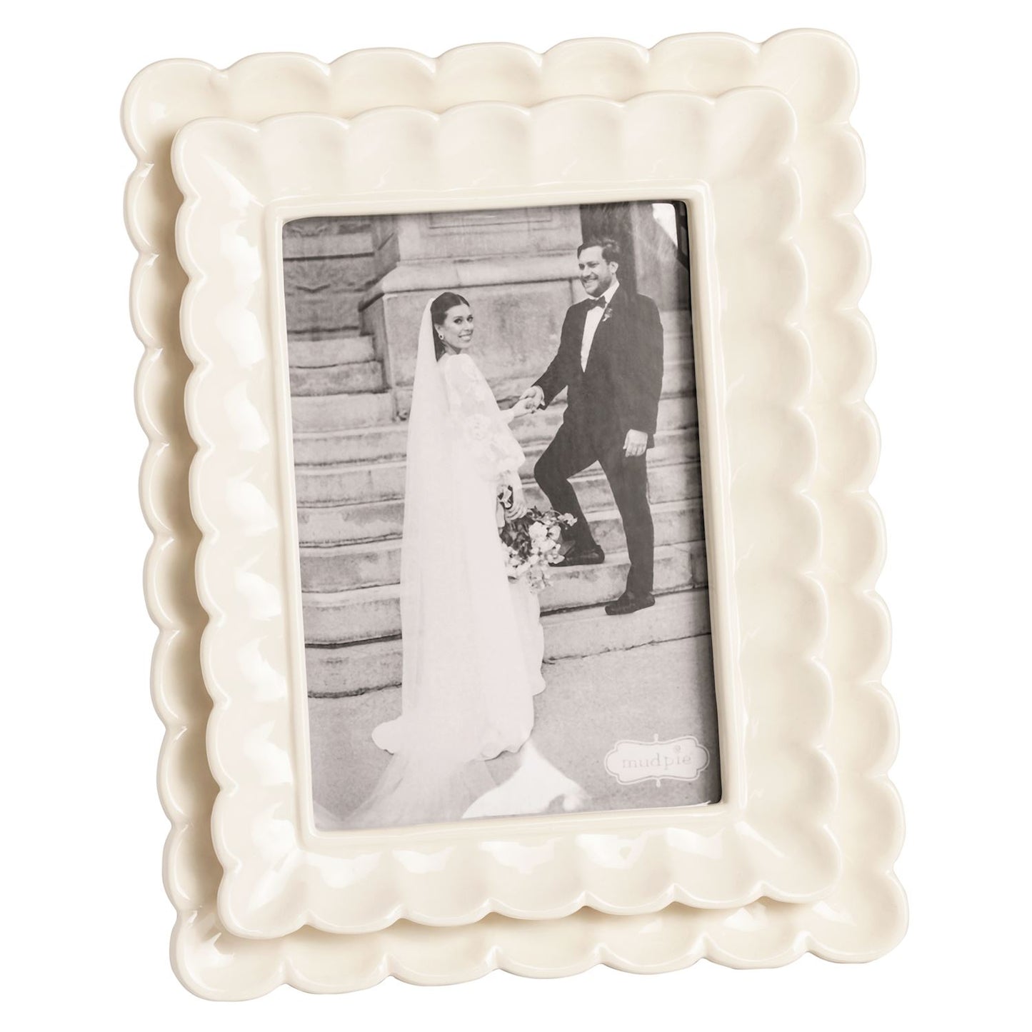 Mud Pie Scalloped Frames