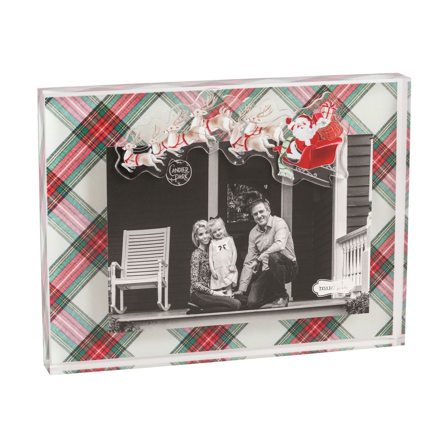 Mud Pie Acrylic Tartan Frame