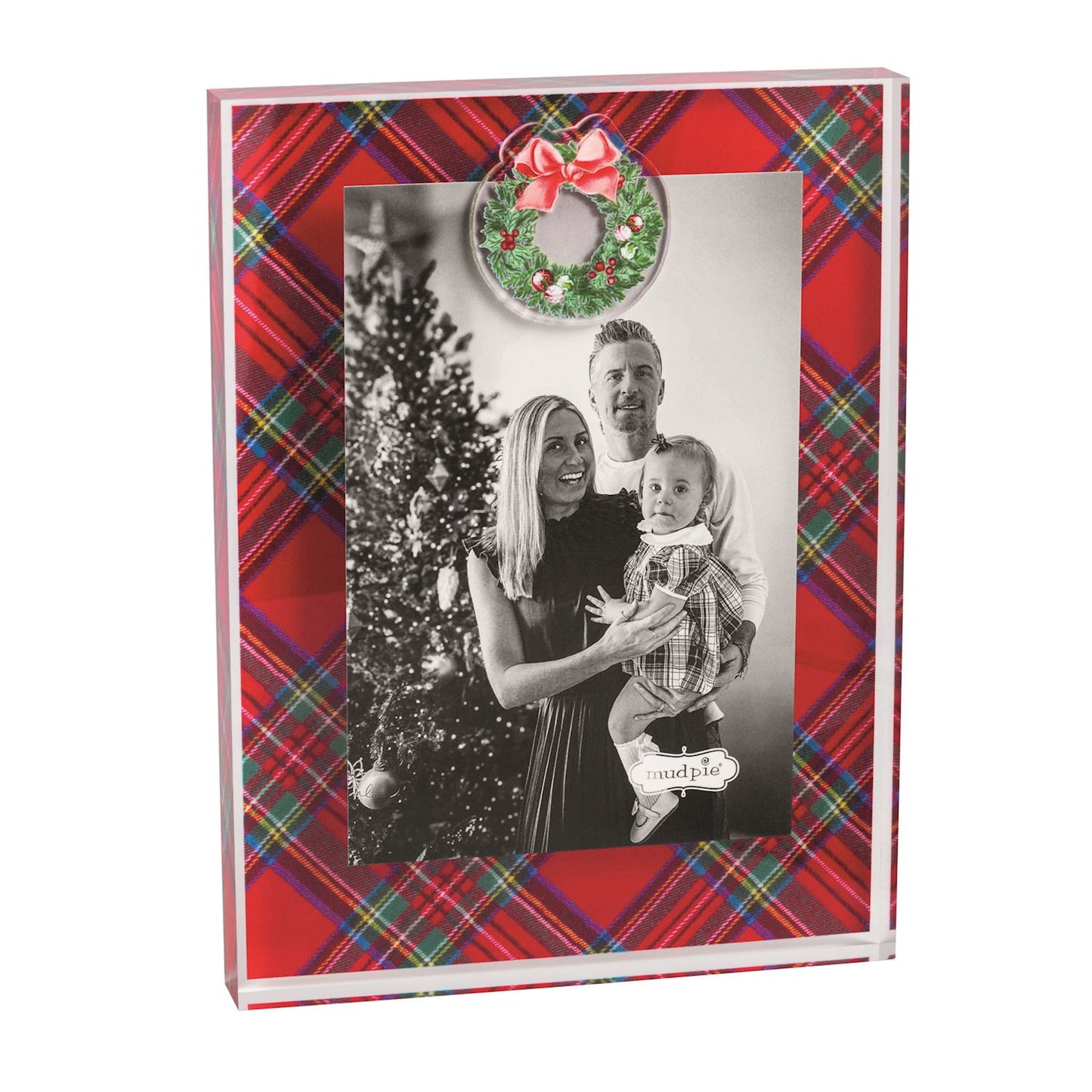 Mud Pie Acrylic Tartan Frame