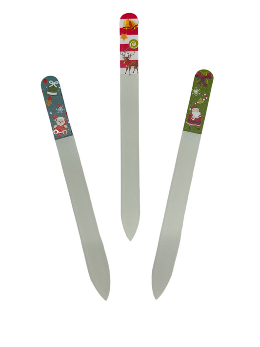 Christmas Glass Nail File