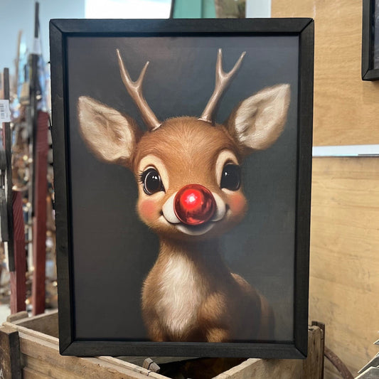 Young Reindeer Box Frame