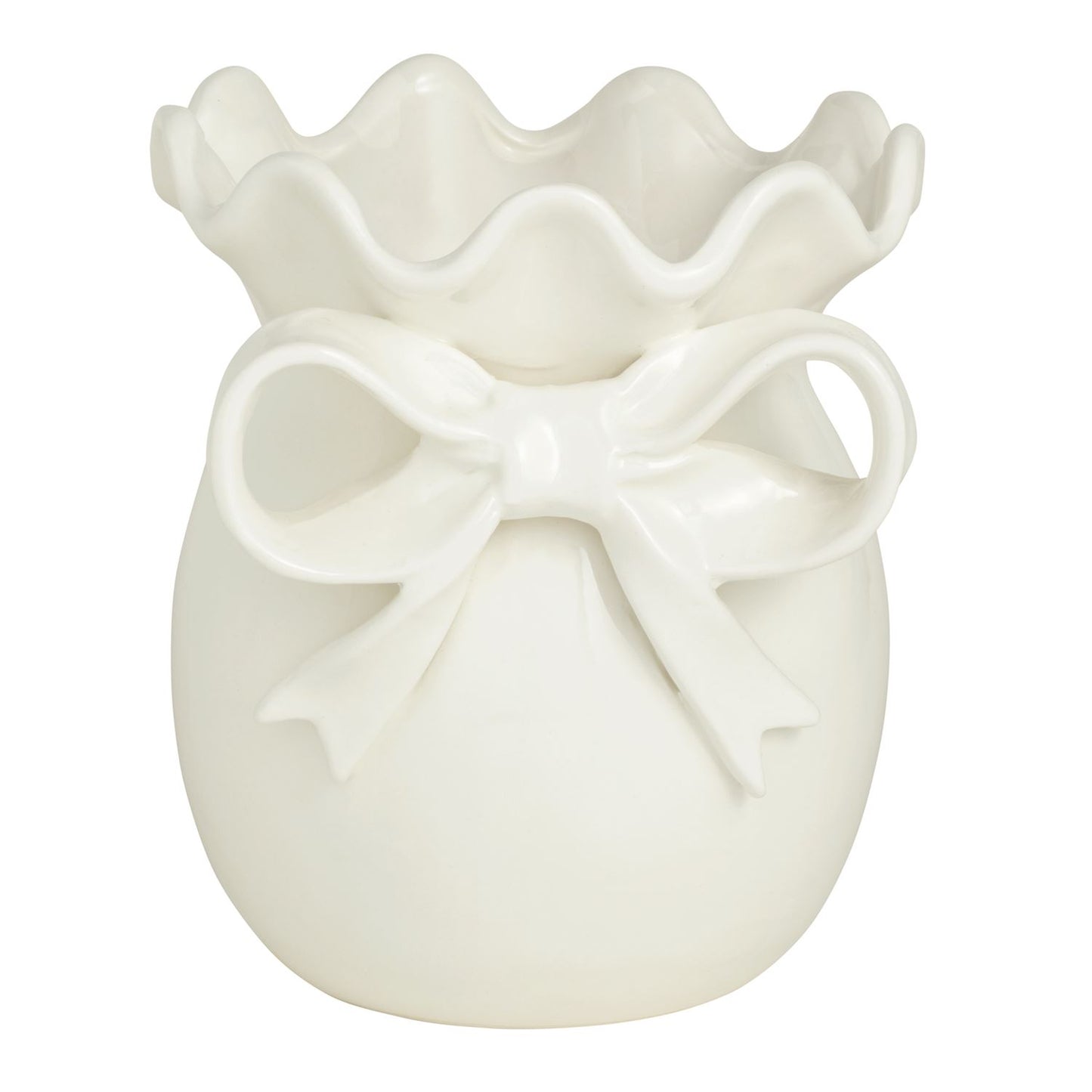Mud Pie Bow Vases