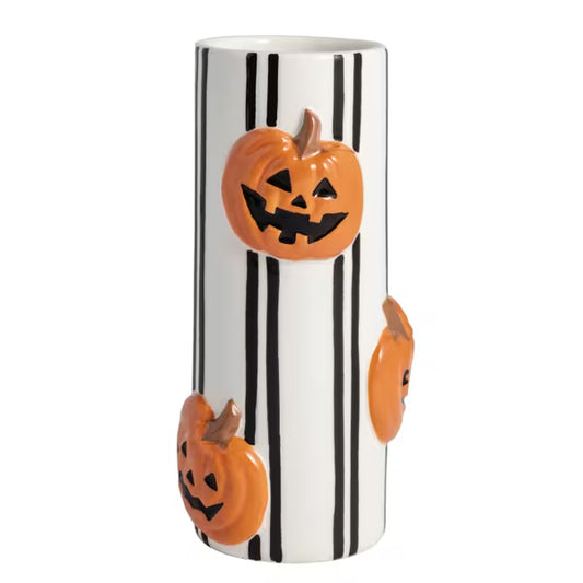 Mud Pie Pumpkin Stem Vase