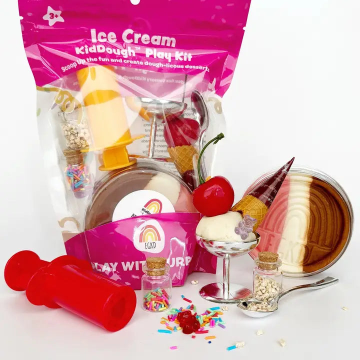 Ice Cream Kiddough Play Kit