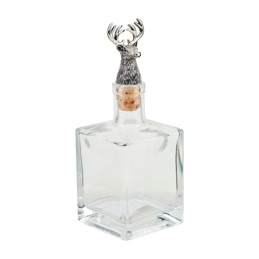 Mud Pie Large Deer Decanter