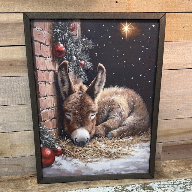 Christmas Donkey Box Frame