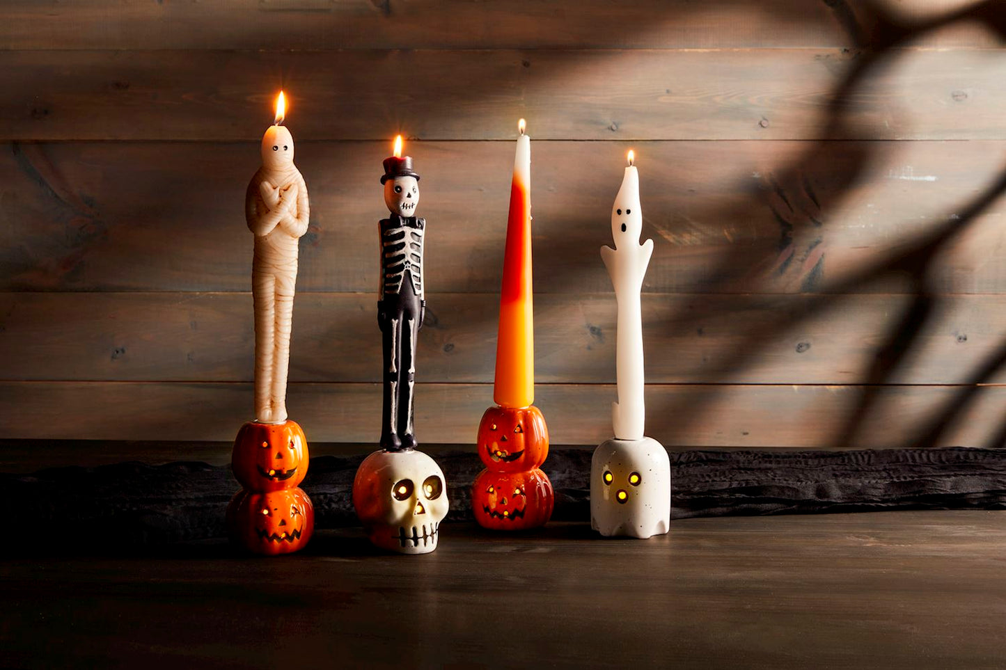 Mud Pie Halloween Taper Candles