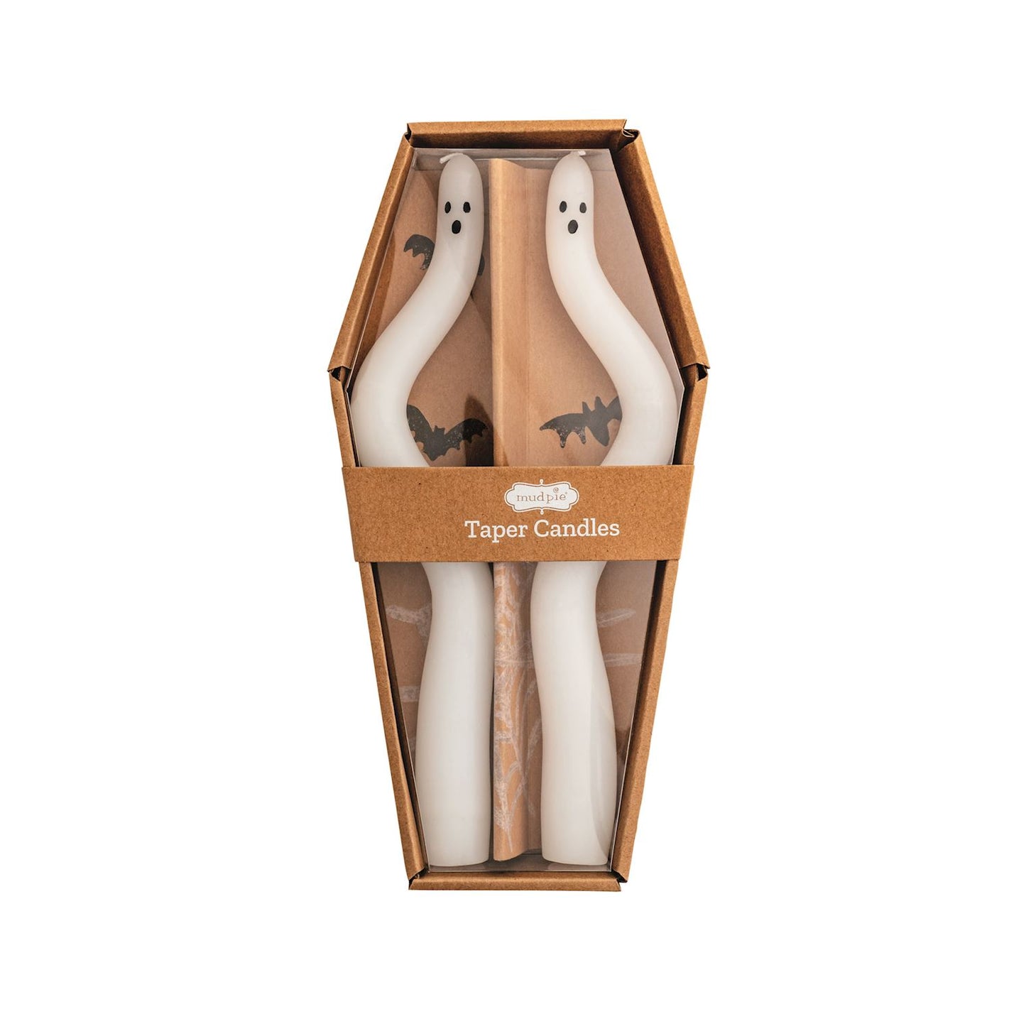 Mud Pie Ghost Taper Candle Set