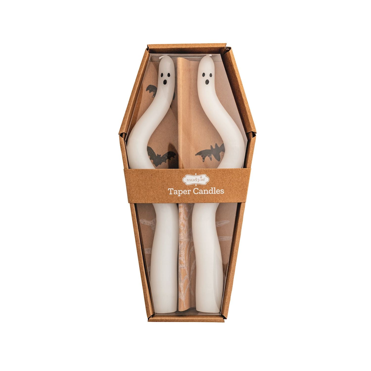 Mud Pie Ghost Taper Candle Set