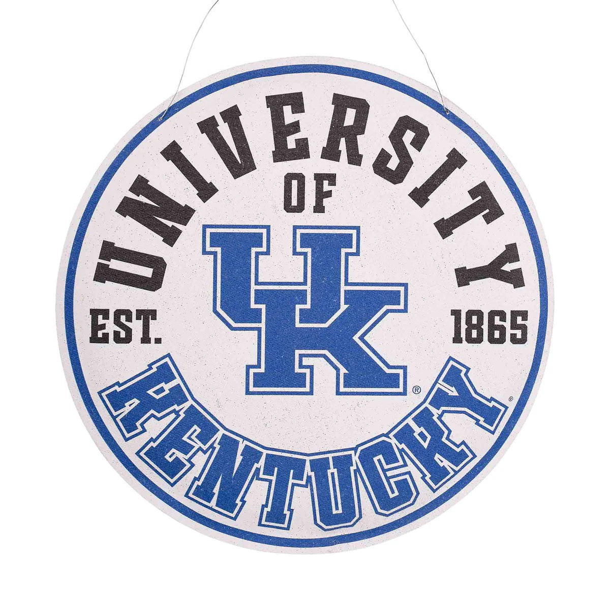 Kentucky Mascot/Retro Burlee Wall Or Door Hanger