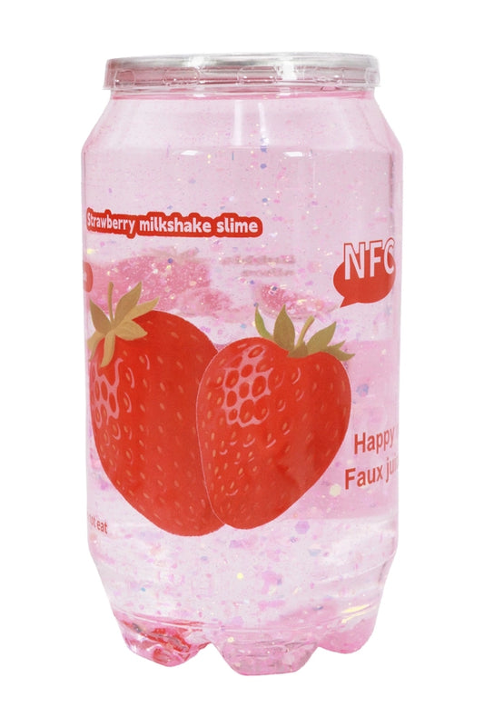 Jumbo Sparkling Fruit Soda Can Glitter Slime