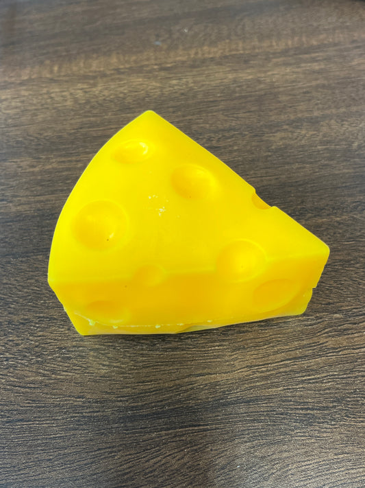 Squishy Cheese Wedge Toy
