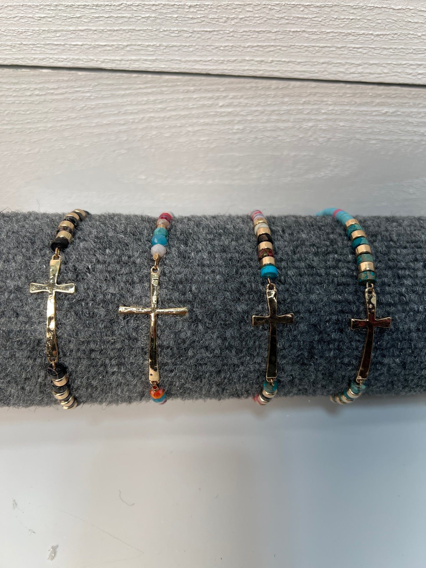 Beaded Bangle Key Chain