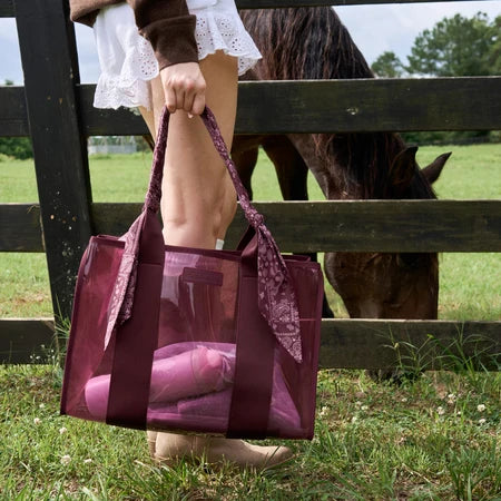 Case Mate Jelly Tote Bag- Mulberry Twilly