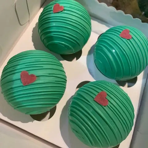 Classic Milk Chocolate Grinch Cocoa Balls