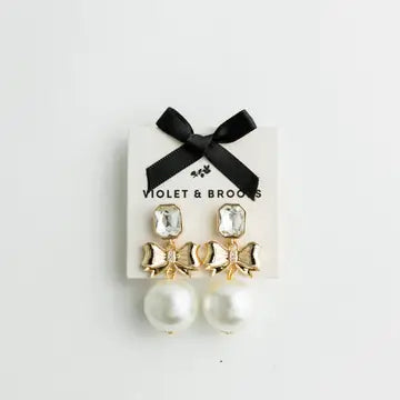 Violet & Brooks Statement Bow Earring