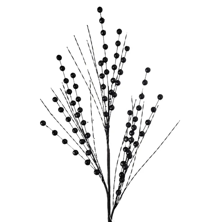 Metallic Twist Glitter Spray - Black 32”