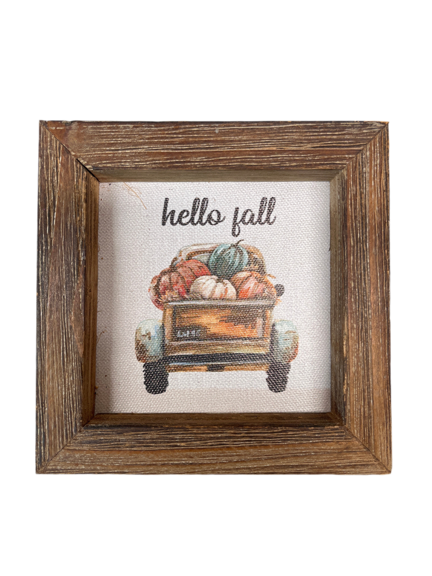 MDF Canvas Mini Signs 4 asst