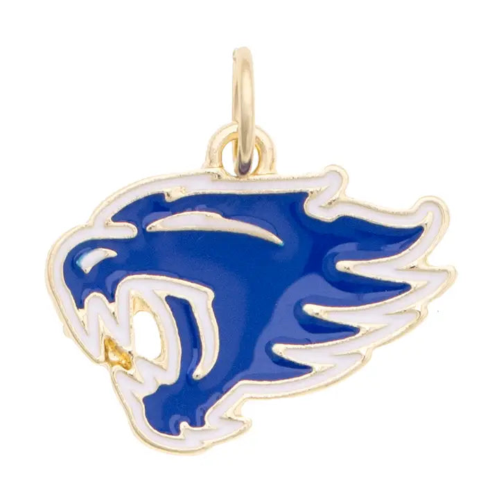 Canvas Kentucky Wildcats Enamel Mascot Charm