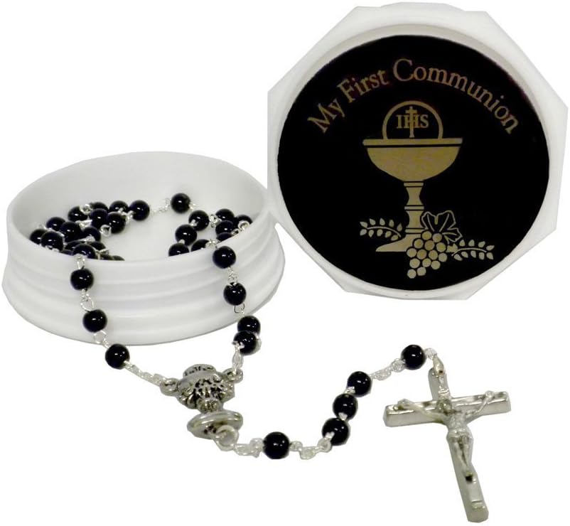 Roman Communion Rosary Beads