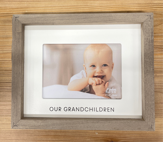 Wooden Framed Our Grandchildren Picture