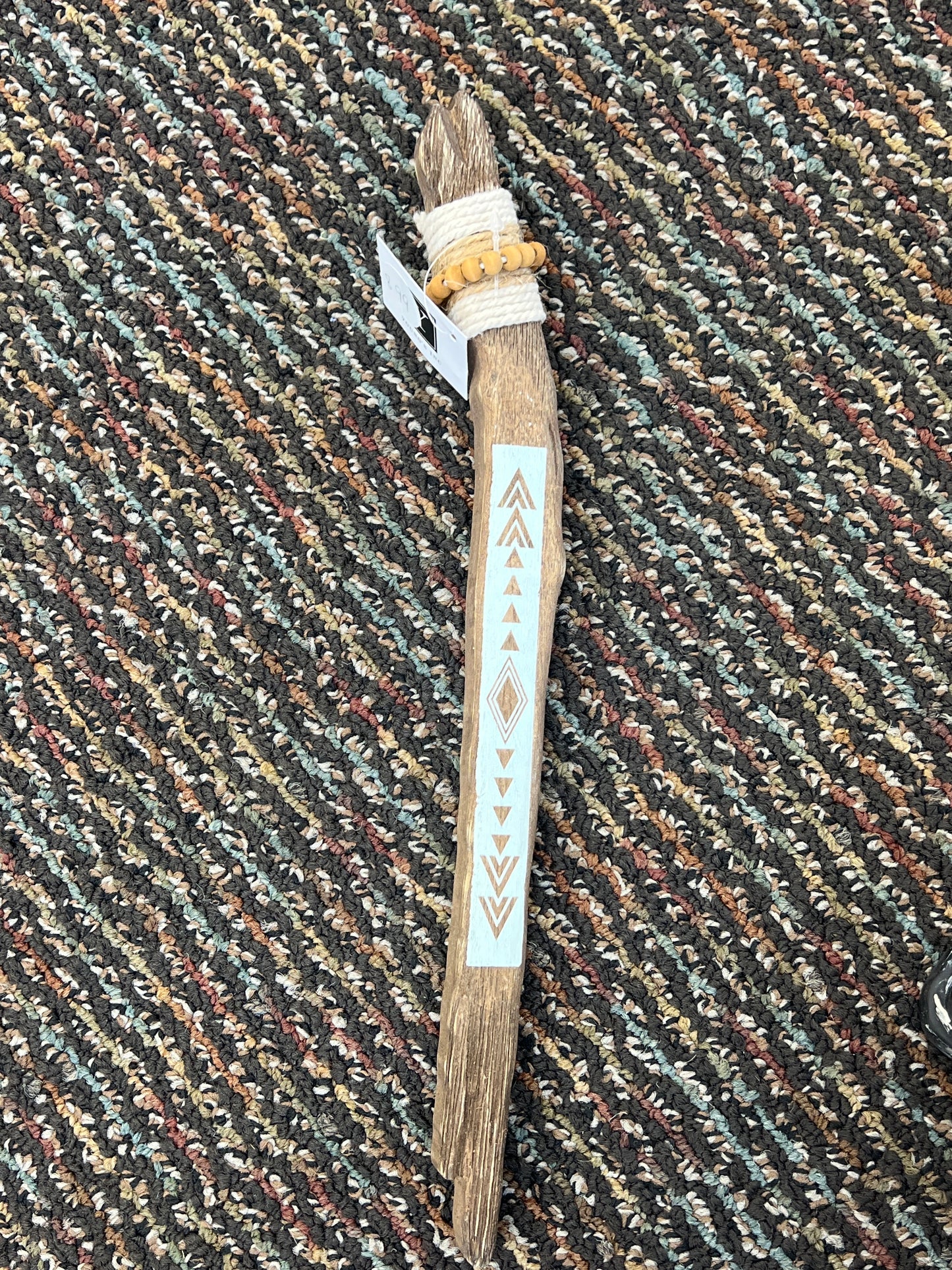 Long Wood Painted Sticks Decor