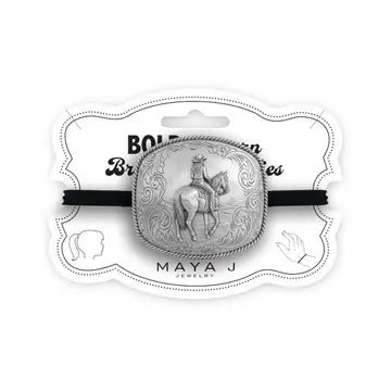 Bold Western Buckle Bracelet Hair Ties